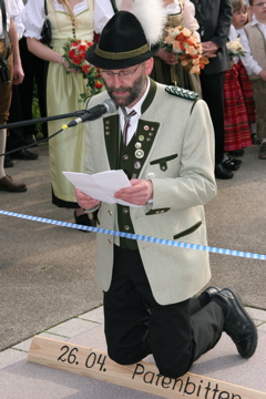 Schützenmeister Josef Fichtl